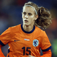 Katja Snoeijs, speelster van de Oranje Leeuwinnen