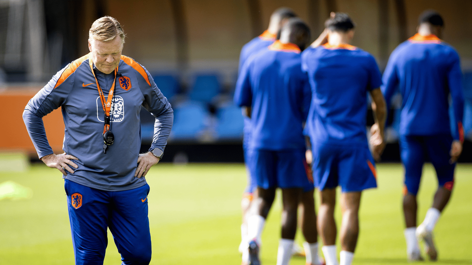 Ronald Koeman, bondscoach van het Nederlands elftal
