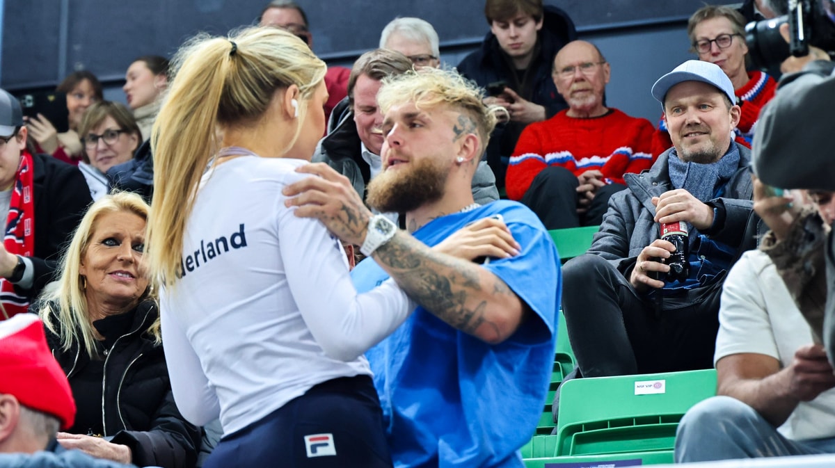 Jutta Leerdam en Jake Paul