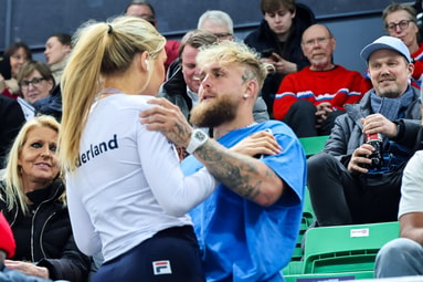 Jutta Leerdam en Jake Paul