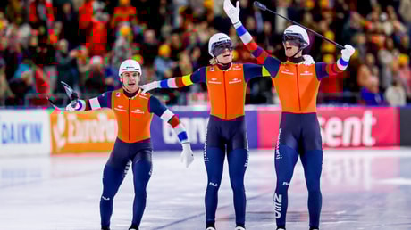 World Cup schaatsen met TeamNL