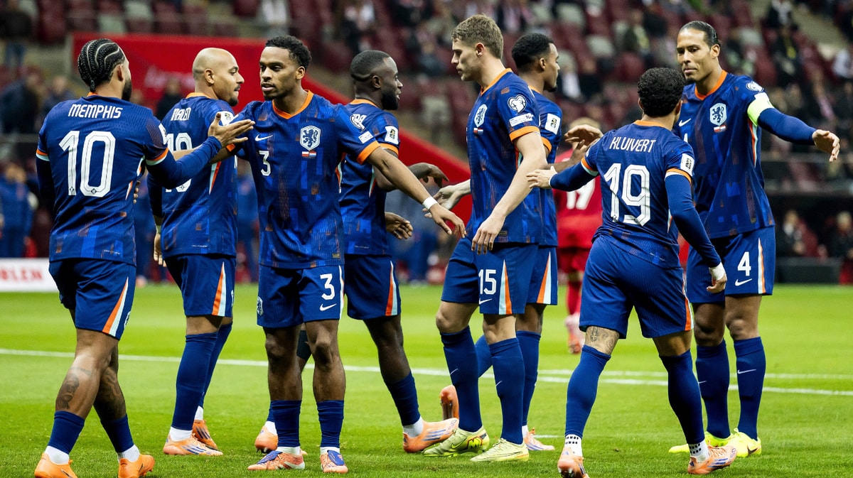 Het Nederlands elftal