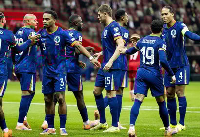 Het Nederlands elftal