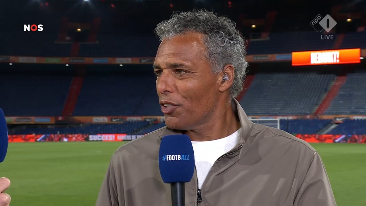 Pierre van Hooijdonk, analist van de NOS