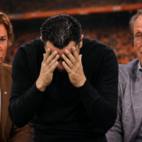 Xavi Hernández, Hans Kraay en Chris Woerts