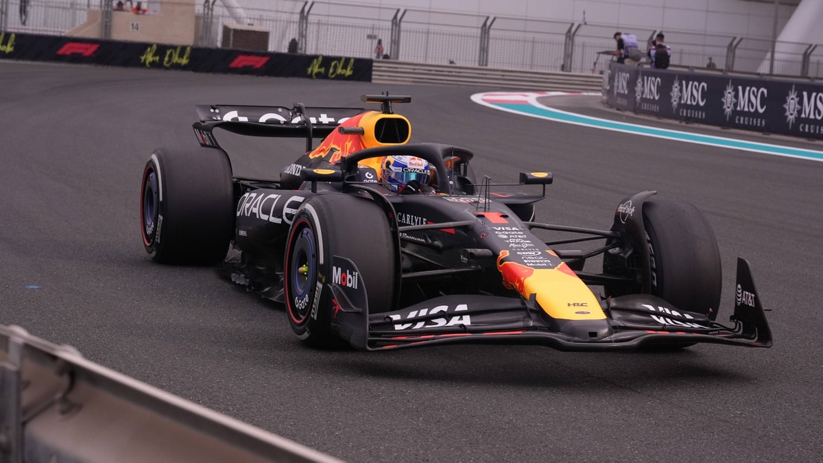 Max Verstappen in de RB21