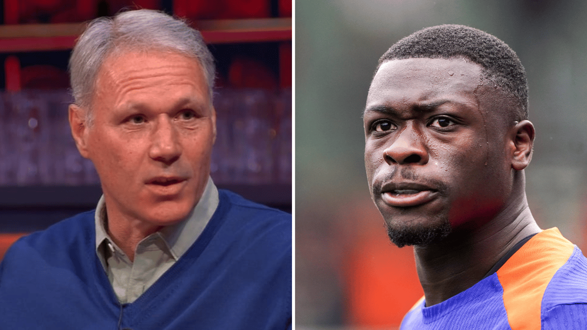 Marco van Basten en Brian Brobbey