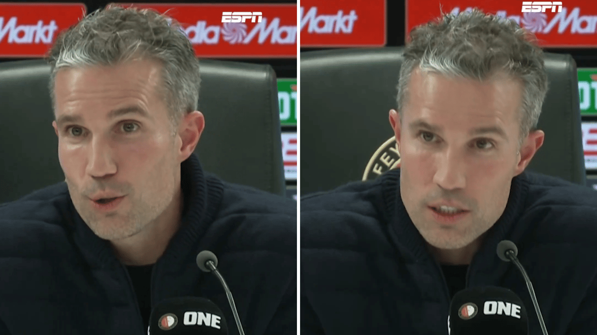 Robin van Persie reageert op beschuldigingen 