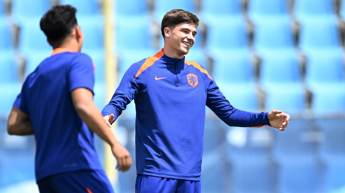 Wouter Goes bij Jong Oranje