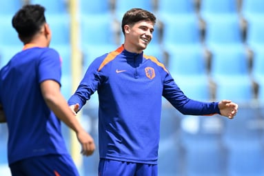 Wouter Goes bij Jong Oranje