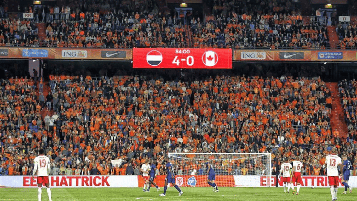 Oranje, Nederlands elftal, Vriendschappelijke wedstrijd