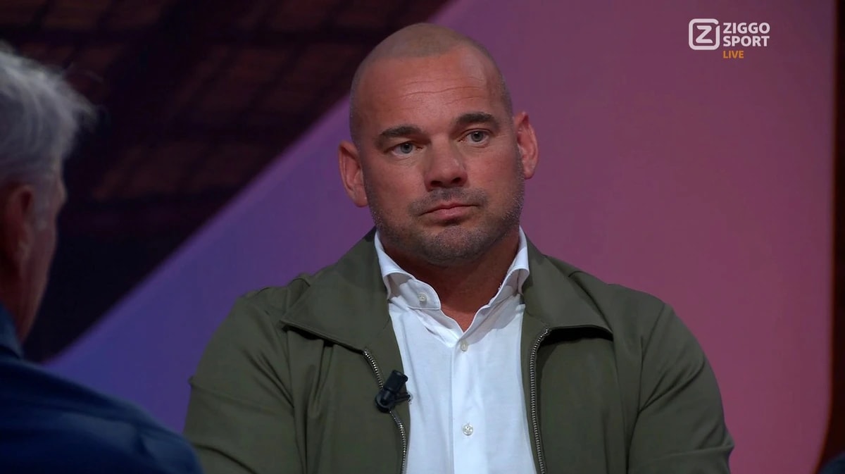 Wesley Sneijder aan tafel bij Rondo