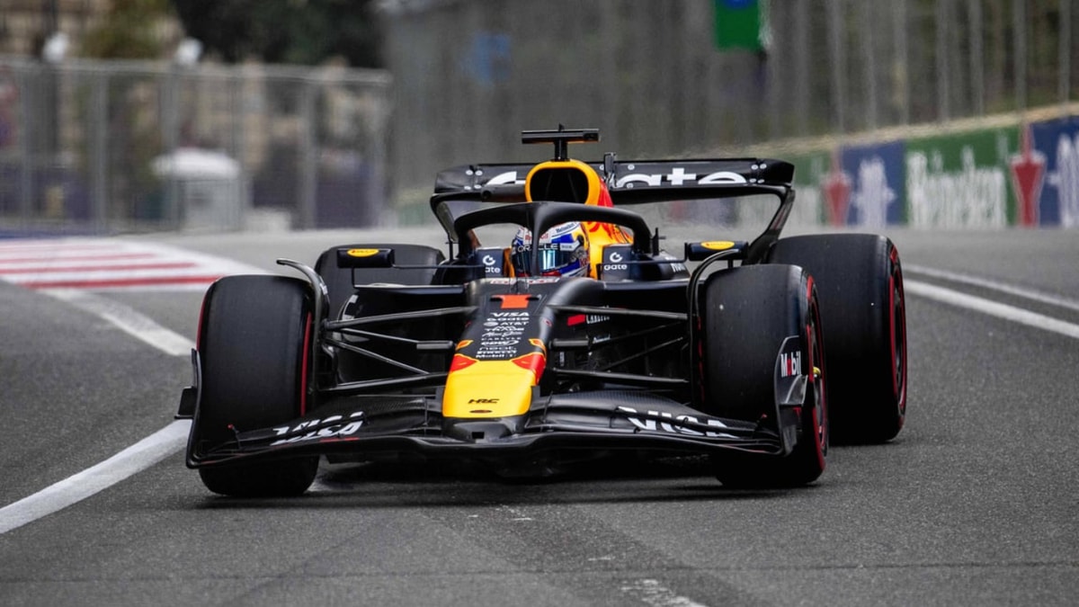 Max Verstappen in de RB21