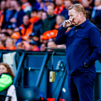 Ronald Koeman, bondscoach van het Nederlands elftal