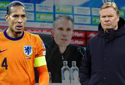 Virgil van Dijk, Robin van Persie en Ronald Koeman