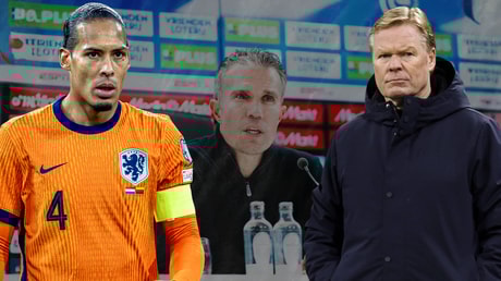 Virgil van Dijk, Robin van Persie en Ronald Koeman