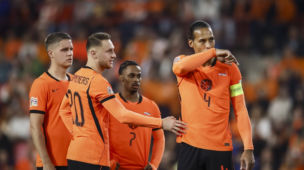 Joey Veerman, Teun Koopmeiners, Crysencio Summerville en Virgil van Dijk