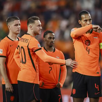 Joey Veerman, Teun Koopmeiners, Crysencio Summerville en Virgil van Dijk