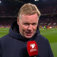 Ronald Koeman, bondscoach van het Nederlands elftal