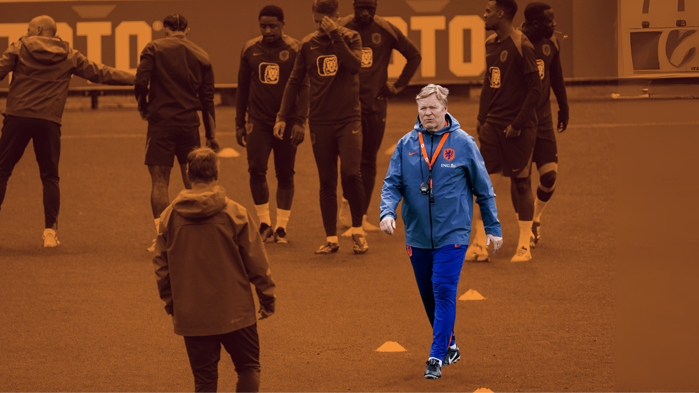 Ronald Koeman, bondscoach van het Nederlands elftal