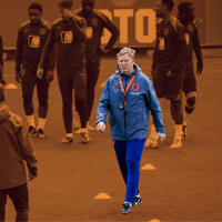Ronald Koeman, bondscoach van het Nederlands elftal