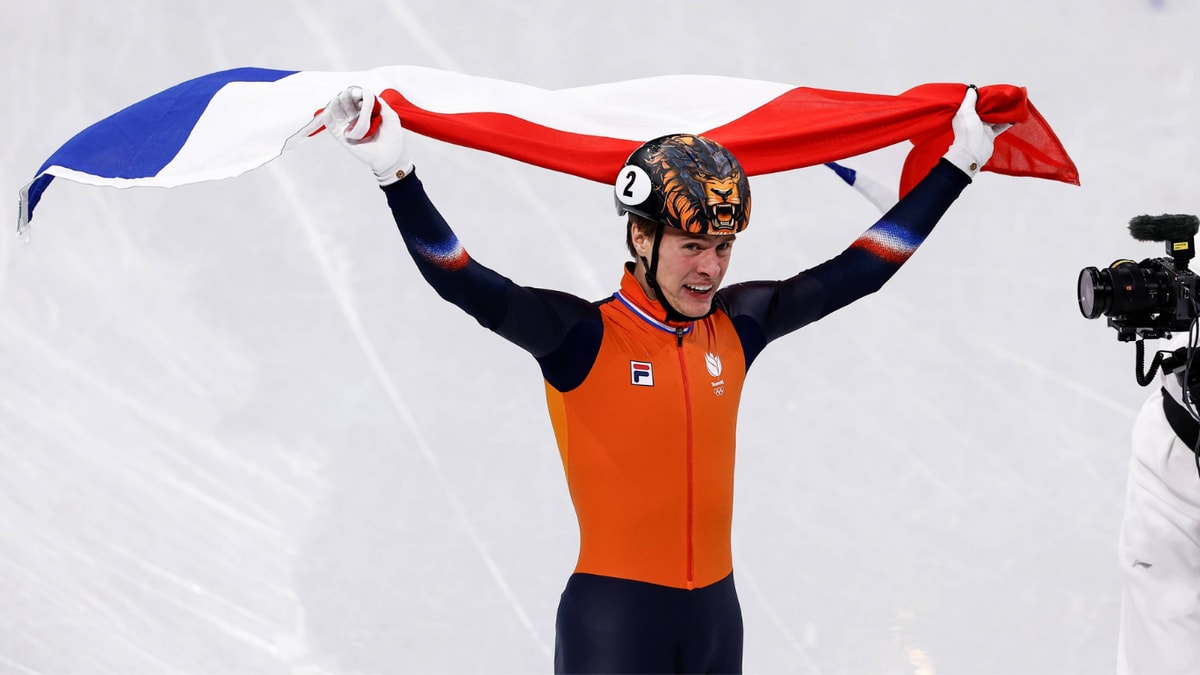 Jens van 't Wout grijpt olympische titel