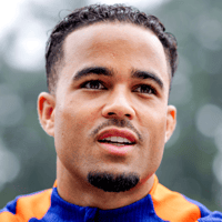 Justin Kluivert bij het Nederlands elftal