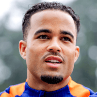 Justin Kluivert bij het Nederlands elftal