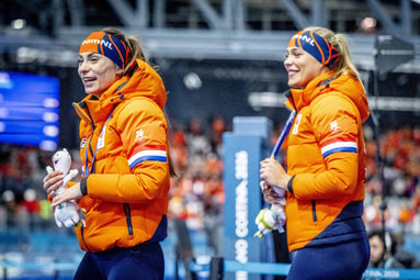 Femke Kok en Jutta Leerdam