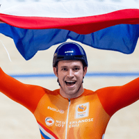 Harrie Lavreysen wint
