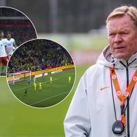 Ronald Koeman, bondscoach van het Nederlands elftal