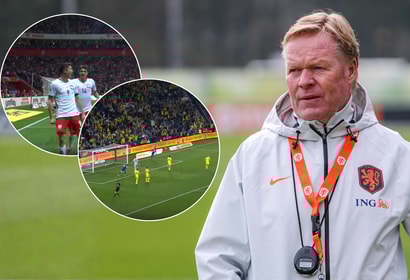 Ronald Koeman, bondscoach van het Nederlands elftal