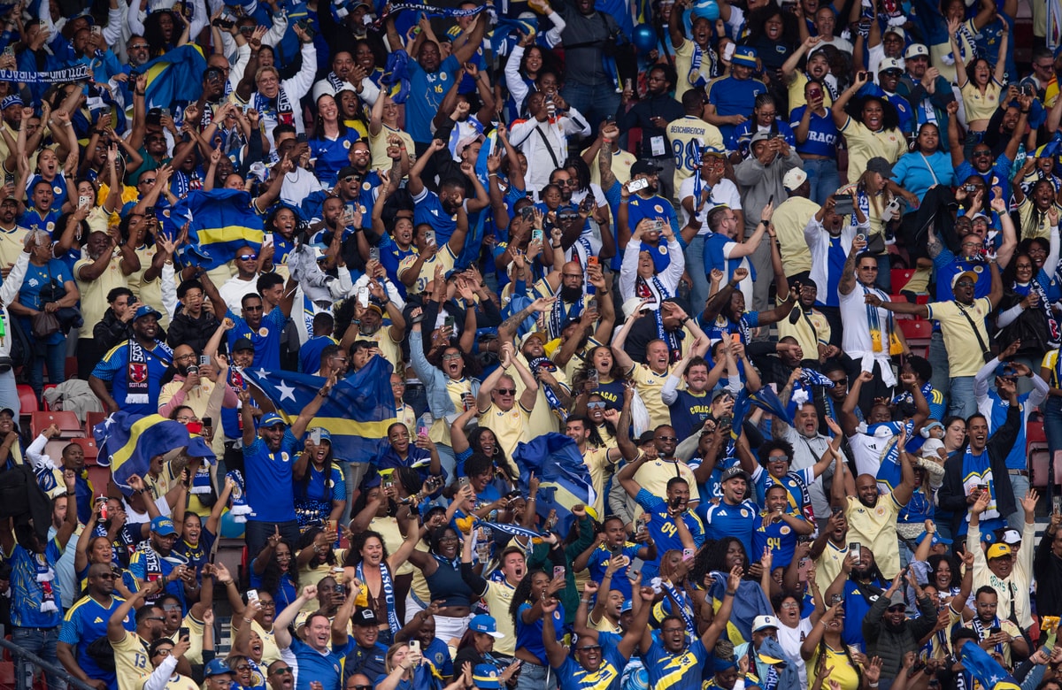 Supporters van Curaçao