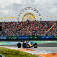 Max Verstappen op Circuit Zandvoort