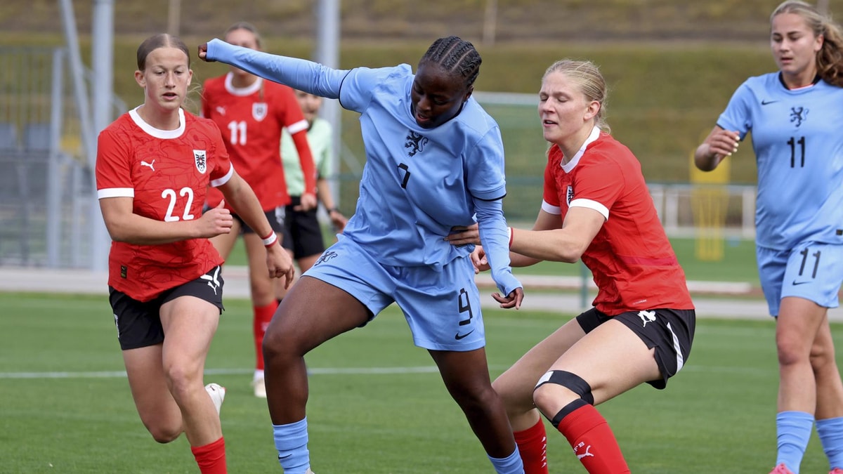 Oranje O19 Vrouwen begint het interlandseizoen met een 2-1-nederlaag tegen Oostenrijk.