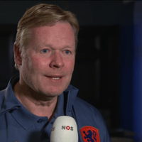 Ronald Koeman, bondscoach van het Nederlands elftal