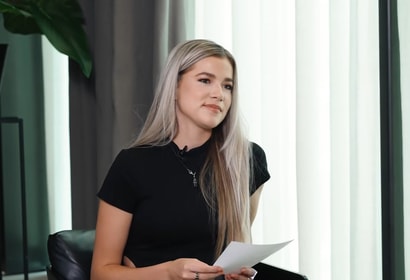 Jade Anna van Vliet is de vriendin van Kenneth Taylor