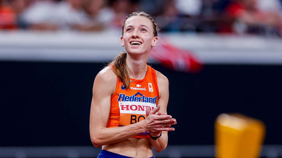 Femke Bol flikt het en is wereldkampioen!