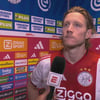 Wout Weghorst voor de camera van ESPN