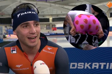 Jenning de Boo ontvangt bijzonder kerstcadeau