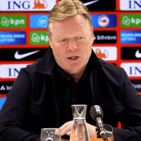 Ronald Koeman, bondscoach van het Nederlands elftal
