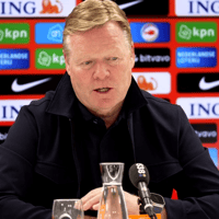 Ronald Koeman, bondscoach van het Nederlands elftal