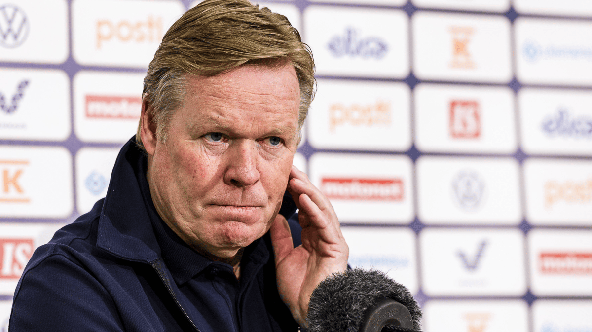 Bondscoach Ronald Koeman
