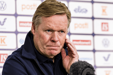 Bondscoach Ronald Koeman