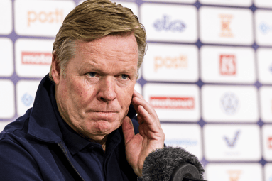 Bondscoach Ronald Koeman