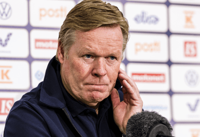 Bondscoach Ronald Koeman