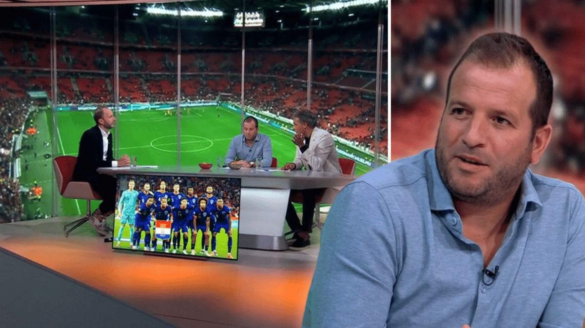 Rafael van der Vaart, analist van de NOS
