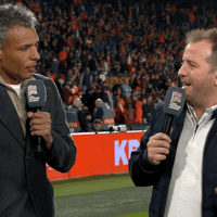 Rafael van der Vaart met complimenten voor Jorrel Hato