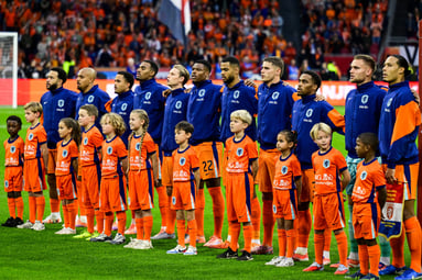 Het Nederlands elftal voorafgaand aan Nederland - Finland