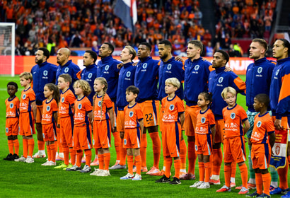 Het Nederlands elftal 